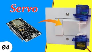 Wireless Switch Control ESP8266 with Dual Servos [upl. by Asital907]