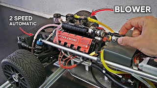 RC V8 Car w SUPERCHARGER amp Auto Gearbox [upl. by Thadeus680]