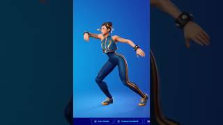 Real life Chun Li 🍑❤️🍑 FORTNITE THICC STREET FIGHTER SKIN CHUNLI [upl. by Relyks]