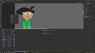 Adobe Animate  Character Rigging and Animation Walk Cycle [upl. by Wurst]