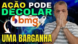 BANCO BMG BMGB4 AÇÃO PODE DECOLAR  VALUATION  PREÇO TETO E PREÇO JUSTO  INDICADOR CMS [upl. by Arikahs]