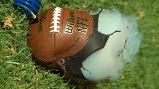 Overinflating Footballs in Super Slow Motion  The Slow Mo Guys [upl. by Belldame]