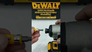 Impact Driver Attachment Tool  DeWalt MAXFIT 10x Magnetic Bit Sleeve Tools2Work DeWalt MAXFIT [upl. by Lah]