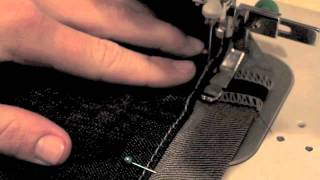 How to Hem Jeans with Leaving the Original Hem [upl. by Milurd]