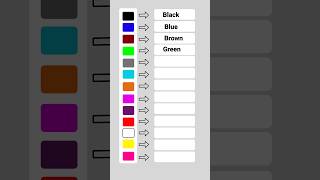 Colors Name in English shortvideo trendingshorts [upl. by Say]