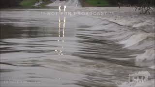 01242024 Austin County TX  FloodingRoad Closures [upl. by Aciemaj391]