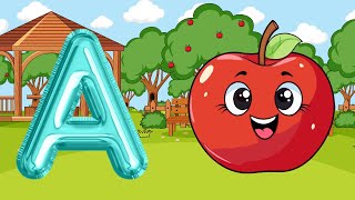 A Apple Song  Inspired By ABC song Gracies Corner  Nursery Rhymes  Kids Songs [upl. by Notserk]