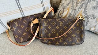 Louis Vuitton  New vs Old Pochette Accessoires [upl. by Ninazan]