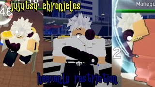 showcase heavenly restriction  jujutsu chronicles [upl. by Mungam]