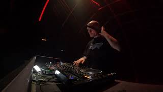 HARD TECHNO BASS MUSIC RAVE  Live DJ SET  ANGAR CLUB [upl. by Atiugal]