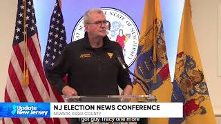 NJ Election News Conference [upl. by Anilatac]