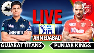 IPL 2024 Live GT vs PBKS Live Match  IPL Live Score amp Commentary  Gujarat vs Punjab Live Match [upl. by Joiner518]