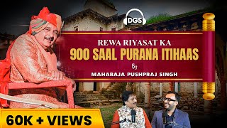 Maharaja Pushpraj Singh of Rewa  Baghel Dynasty  Exclusive Interview on The Dhruv Gajjar [upl. by Anaeg]