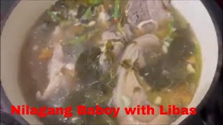 PHilippines Life Vlog102 2024 Lets Cook Nilagang Baboy with Libas [upl. by Duston]