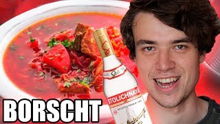 Cyka Cooking  Slav Borscht Tutorial [upl. by Ezar]