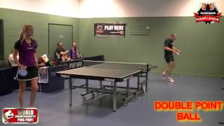 Sandpaper Ping Pong  Rushton Vs Adomelyte Quarter Final WCPP Qualifier August 2013 [upl. by Harlie931]