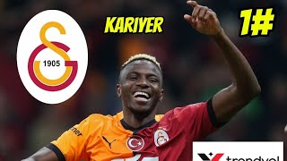 GALATASARAY KARİYER efootball [upl. by Dazhehs]