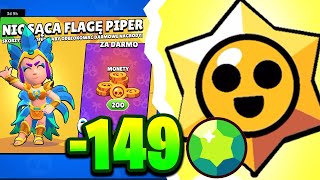 Wydałem na TEGO SKINA 149 GEMÓW 🤔 w BRAWL STARS POLSKA 🔥 [upl. by Moises]