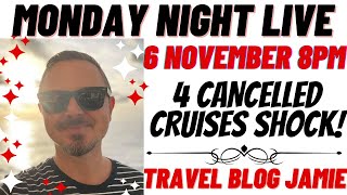 Monday Night LIVE with Travel Blog Jamie 6 November 2023 [upl. by Gally]