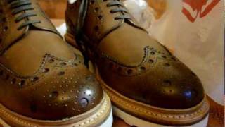 GRENSON Archie V Vibram Brogue Unboxing [upl. by Lamarre]