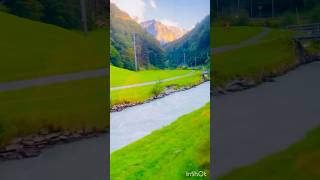 Is it riverAlpengartenSwitzerland bollywood travel movie love mountain swiss saanen [upl. by Ahsinauq]