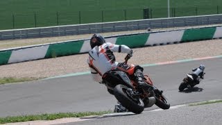 KTM Duke 690 IV  Trackday Mettet 2013 [upl. by Vorster]