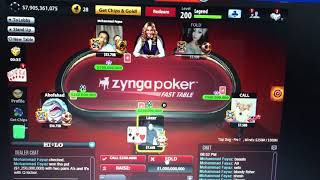 Zynga poker 250m500m 70b pot [upl. by Durstin]