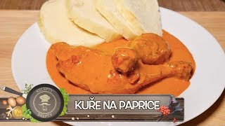 Kuře na paprice  Nejlepší recept ❤️ [upl. by Anayi]