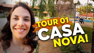 PRIMEIRO TOUR NA CASA NOVA [upl. by Laddy694]