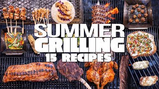 15 MUSTMAKE GRILLING RECIPES FOR THE SUMMER WE GOT A LITTLE CRAZY  SAM THE COOKING GUY [upl. by Ole]