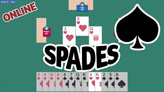 Spades online  Free card game [upl. by Lithea]