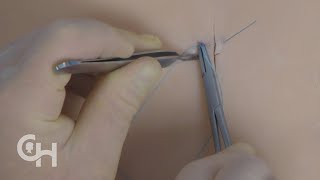 Suture Basics Vertical Mattress [upl. by Riamo130]