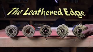 How To do a LEATHERED EDGE on Any Stone Fast and Easy [upl. by Annua279]