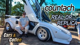 This Countach looks the real deal Or is it a replica [upl. by Eenerb]