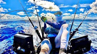 I Had A Feeling That Might Happen  Jigging  Hawaii Kayak Fishing [upl. by Normak]