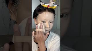 Professional makeup technique Korean makeup tutorial makeup hack viral shorts makeupwakeup [upl. by Lledner]