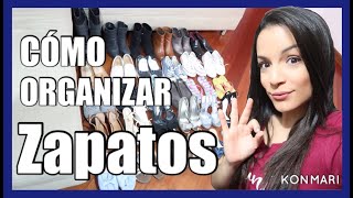 CÓMO ORGANIZAR LOS ZAPATOS  LA MAGIA DEL ORDEN  MÉTODO KONMARI [upl. by Teresina126]