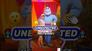 SURPRISING Disney Meet amp Greet 😮🧞‍♂️Disney Genie at Epcot [upl. by Atinomar]