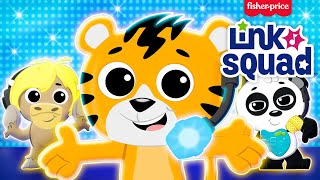 Move from Head to Toe  Link Squad  Fisher Price  Songs For Kids [upl. by Hgielah]