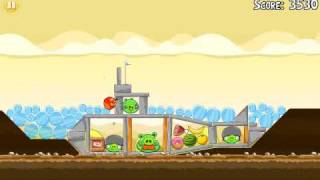 Official Angry Birds walkthrough for theme 5 levels 1115 [upl. by Bradshaw]