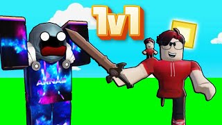 I VERSED willthewie Roblox Bedwars [upl. by Sevein]