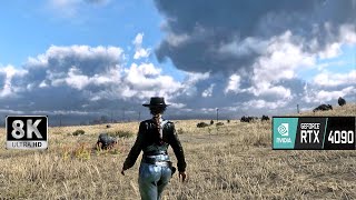 Red Dead Redemption 2  SO REAL  Ultra Realistic Graphics  8K on RTX 4090 [upl. by Nwhas73]