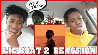 LIL BOAT 2 ALBUM REVIEW WITH LIL YACHTY HATER  TRASH OR FIRE [upl. by Sugar48]