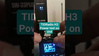 Unleashing Epic Power Tidradio H3 Vhf Out Test Delivers Mindblowing Results [upl. by Relda243]