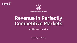 Perfect competition Average revenue  marginal revenue  price [upl. by Coral]