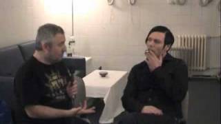 Stathis Panagiotopoulos interviewing Richard Kruspe of Rammsteinm4v [upl. by Cranston740]