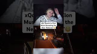 xQc Reacts to Elon Musk Revealing the NEW Tesla Model ROBOVAN🔥🔥🔥 xqc elonmusk short [upl. by Albert]