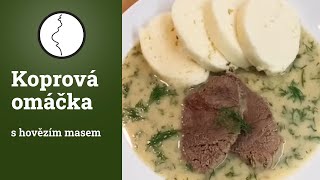 Koprová omáčka s hovězím masem  recept [upl. by Sams]