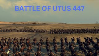 Battle of Tutus 447  Total War Attila [upl. by Halilahk]