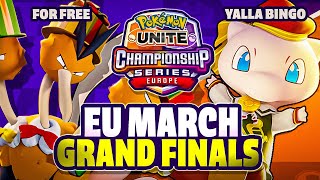 2024 March GRAND FINALS EU For Free Vs Yalla Bingo  Pokemon Unite [upl. by Selwin]